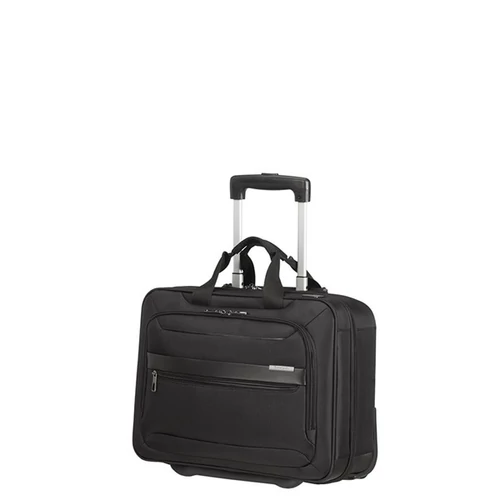 SAMSONITE Gurulós Notebook táska 123674-1041, BUSINESS CASE/WH 15.6" BLACK - VECTURA EVO