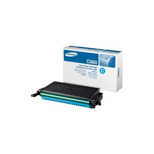 Samsung CLP-C660B; Nagykapacitású Cián toner CLP-610/660, CLX-6210/6240 színes lézernyomtatóhoz és MFP-hez (5000lap)