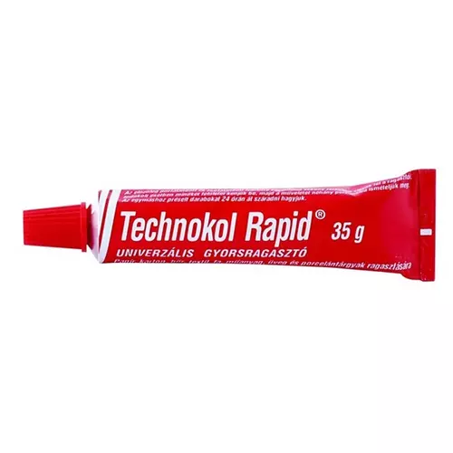 TECHNOKOL Ragasztó, folyékony, 35 g, TECHNOKOL "Rapid", piros