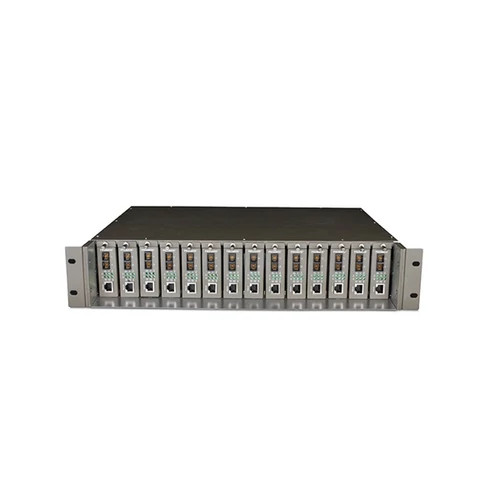 TP-LINK Optikai Media Konverter váz, 14 férőhelyes, rackbe szerelhető, TL-MC1400