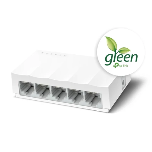 TP-LINK Switch 5x100Mbps, Műanyagházas Asztali, LS1005