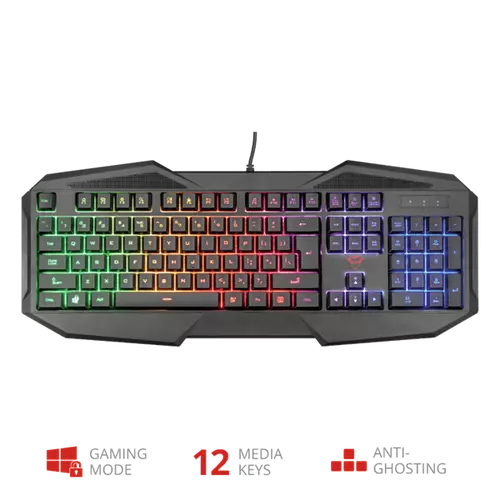 TRUST Gamer billenytűzet HU 22509, GXT 830-RW Avonn Gaming Keyboard HU