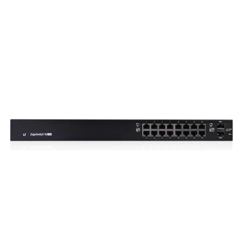 UBiQUiTi Switch - ES-16-150W - EdgeSwitch 16GbitLAN, 2SFP, 18Gbps, 150W PoE Budget, Managed
