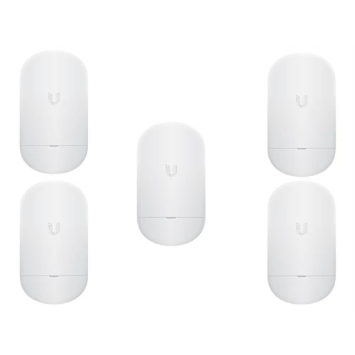 UBiQUiTi Access Point - NSM2 - airMAX NanoStation 5GHz 450+Mbps 13dBi 10+Km kültéri - 5db- PoE tápegység nélkül