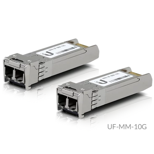 UBiQUiTi SFP modul - UF-MM-10G - U Fiber, Multi-Mode, LC, 10Gbps SFP+, 300m, 2db - csak kettesével rendelhető