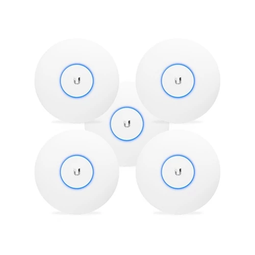 UBiQUiTi Access Point - UAP-AC-PRO-5 - 450/1300Mbit, 802.3afPoE/802.3atPoE+, 2 GbitLAN - 5db- PoE tápegység nélkül