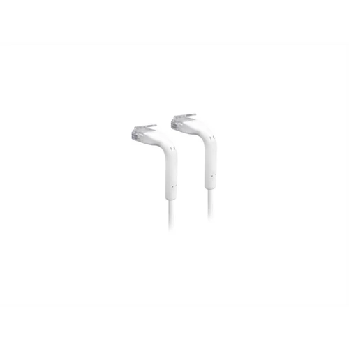 UBiQUiTi kábel - UC-PATCH-RJ45 - UniFi Patch kábel 0,22m, Cat6, Hajlítható, Fehér