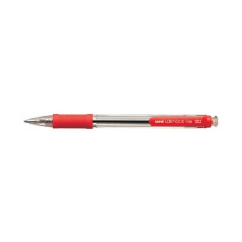 UNI Laknock SN-101 Ballpoint Pen - Red