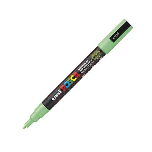 UNI POSCA Marker Pen PC-3M Fine - Light Green