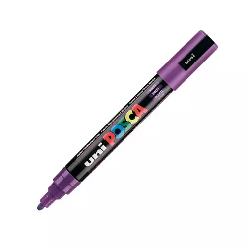 UNI POSCA Marker Pen PC-5M Medium - Violet