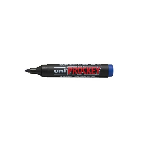 UNI Prockey Marker Pen Medium Bullet Tip PM-122 - Blue