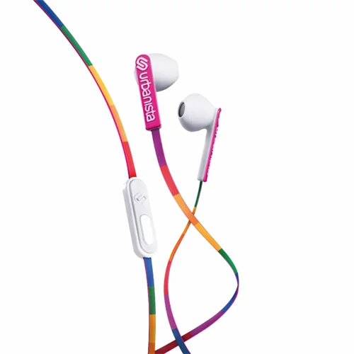 URBANISTA Füllhallgató - SAN FRANCISCO multi-functional earphone, Lucky rainbow