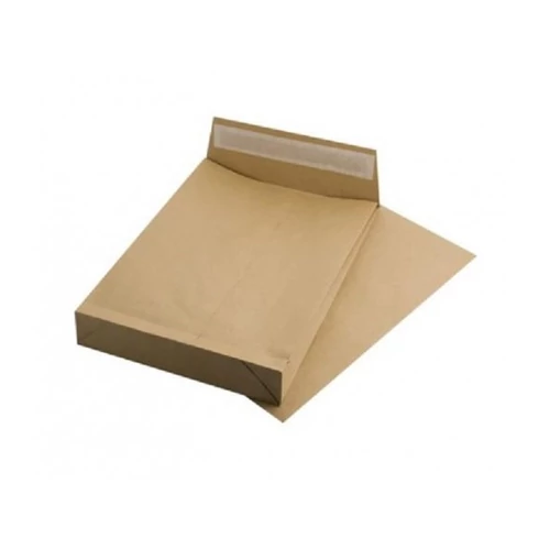VICTORIA Redős-talpas tasak, TB4, szilikonos, 50 mm talp, VICTORIA, barna kraft