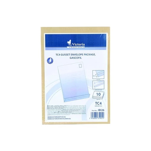 VICTORIA Redős-talpas tasak csomag, TC4, szilikonos, 50 mm talp, VICTORIA, barna gascofil