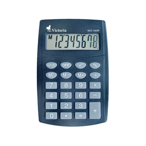 VICTORIA Zsebszámológép, 8 számjegy, VICTORIA "GVZ-136AP"