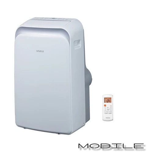VIVAX ACP-09PT25AEF mobilklíma, hűtés funkció, 2,6 kW, memória funkció, 24órás időzítő, LED képernyő, párátlanítás