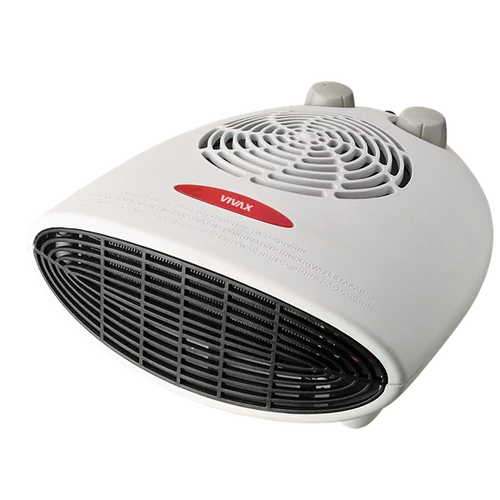 VIVAX FH-2061W ventilátoros hősugárzó, 1000W / 2000W, hőfokszabályozás, fekvő