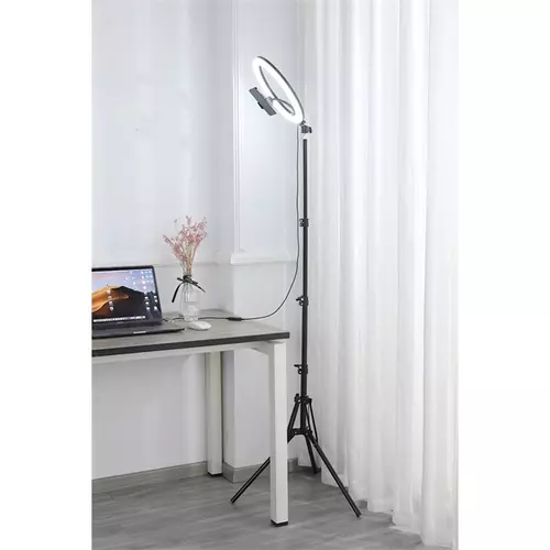 Vidlok Selfie Ring Light 18" állvánnyal