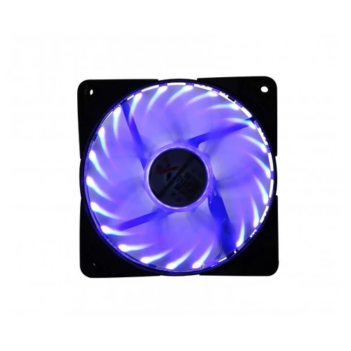 X2. 120mm BLUE LED hűtő ventilátor