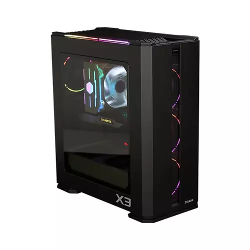 ZALMAN Ház Midi ATX X3 Tápegység nélkül, Fekete