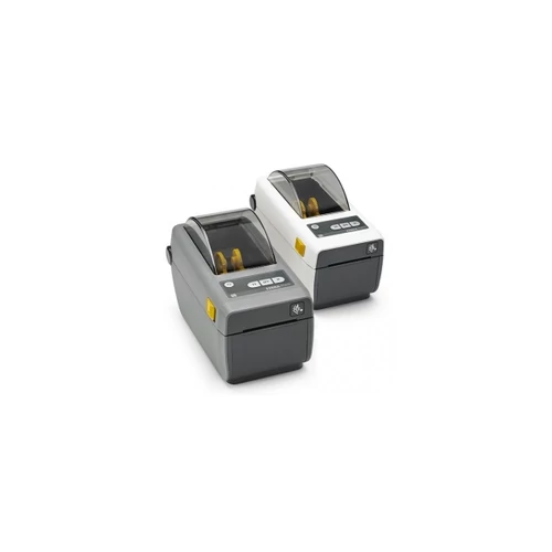 Zebra cimkenyomtató, ZD410, (203 dpi), DT, MS, RTC, EPLII, ZPLII, USB, BT (BLE, 4.1), Wi-Fi, fehér